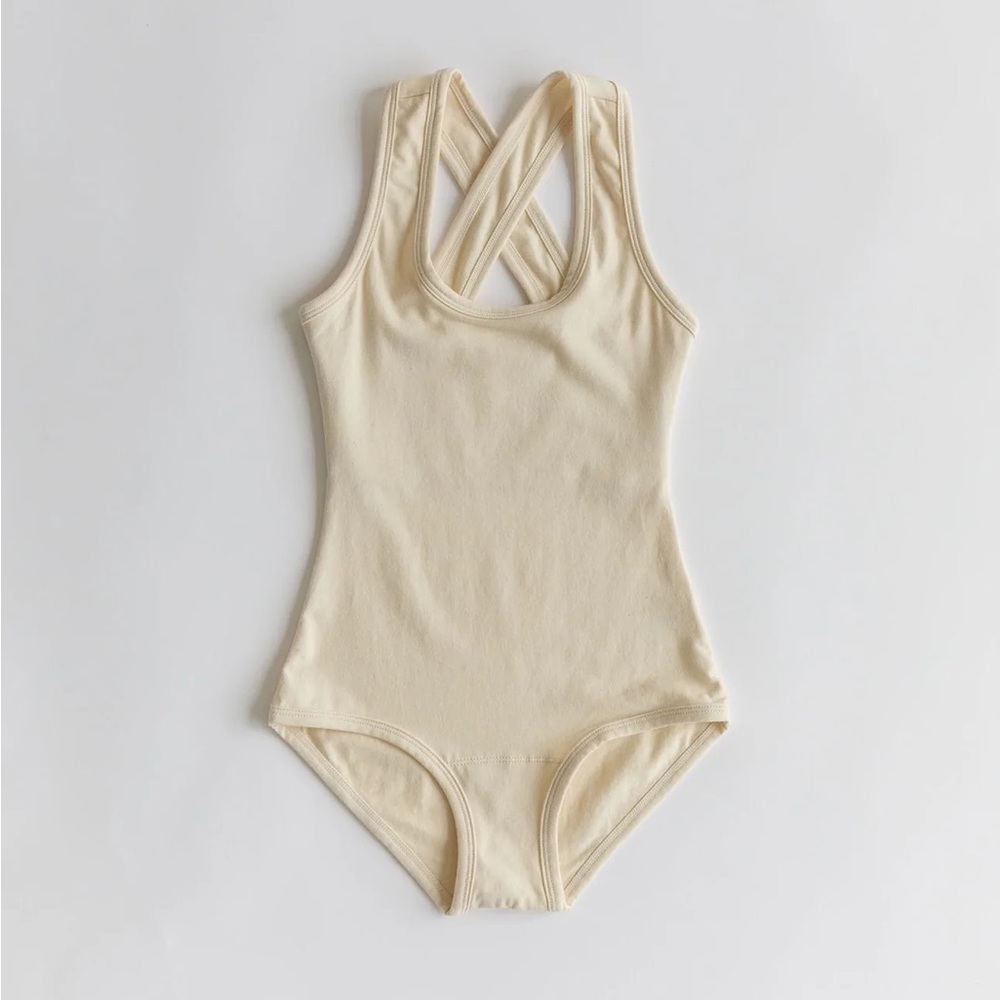 ARQ Cleo Leo Bodysuit in Cotton
